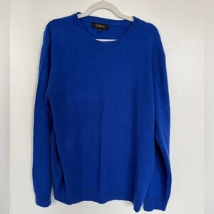 Blue Quince Men’s Mongolian Cashmere Crewneck Sweater